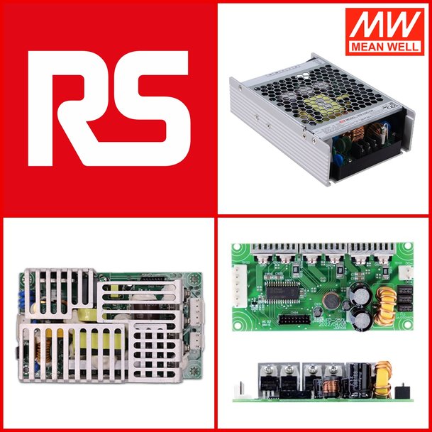 RS Offers MEAN WELL’s Energy-Saving VFD Series Motor Drives